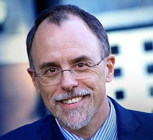 A headshot of the author